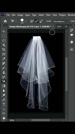 Learn the art of transparent object background removal like a pro #shorts