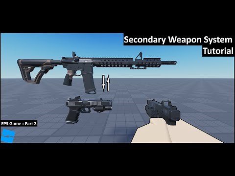 How to make a Secondary Weapon System in Roblox Studio 2025 | Tutorial