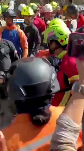 Man pulled alive from rubble 8 days after quakes | #RTENews #venezuela