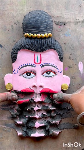 Hanuman murti making/bajrangbali murti making/hanuman idol making #shorts