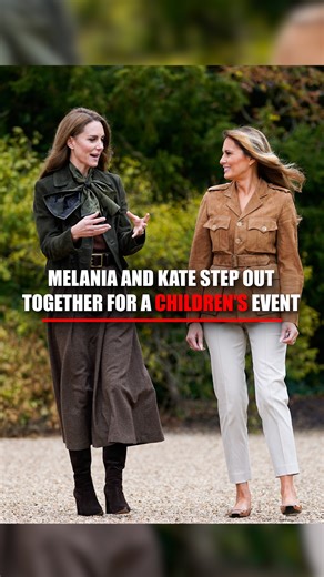 PALACE PLAY: First lady Melania Trump and Princess Kate Middleton stepped out at Windsor Castle for a children’s event, spending time coloring and meeting with kids. | Fox News