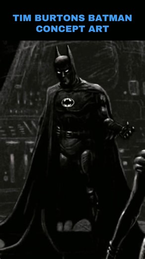 Tim Burtons concept art for Batman and Batman Returns. #comics #dc #edit #batman