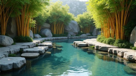 River, Forest, Water. Free Stock Video