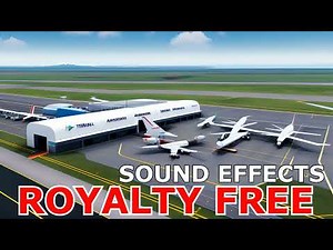 airport Terminal Ambience Sound Effect Clips | Free to Use | Huge Sound Effects Collection