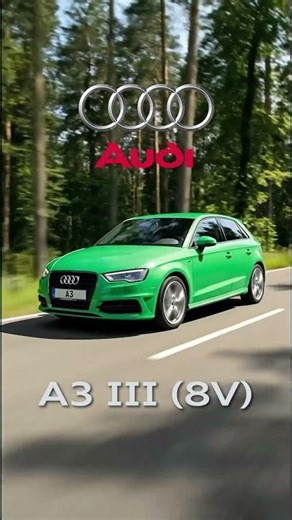 Audi A3 Evolution (1996-2024)