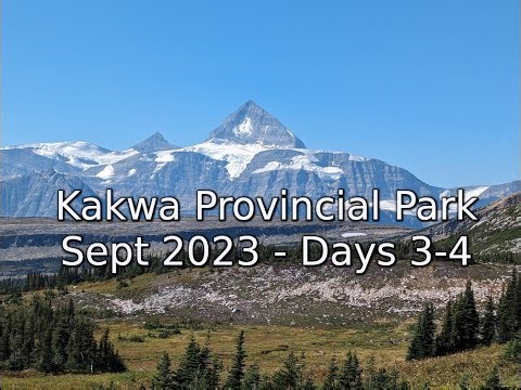 Kakwa Provincial Park in Northern BC | Days 3-4 multi-day Sept 2023 | Kakwa Lake to Bastille Bridge