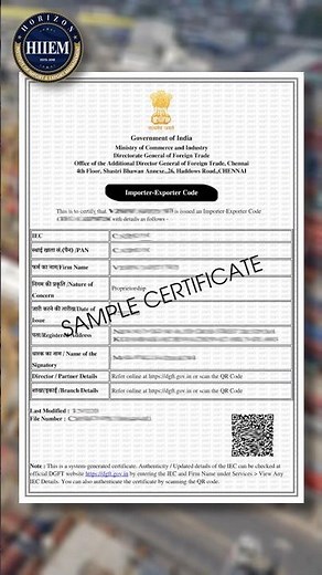 License and documents in Export Import #facts #hiiem #businessideas