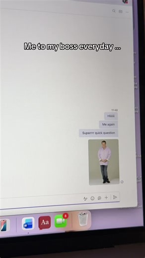 Superrrr quick question promiseeee🫰