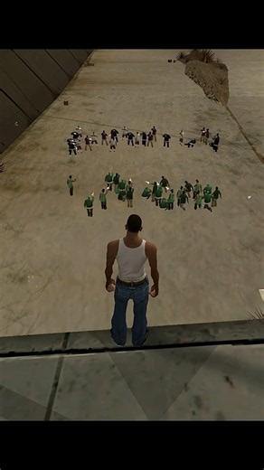 25 Grove Street Members VS 25 Ballas Gang | Epic Gang War in GTA San Andreas!