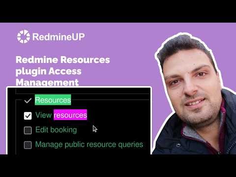 Redmine Resources plugin Access Management