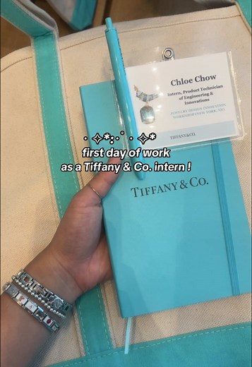 My First Day as a Tiffany & Co. Intern in NYC 🪄💍