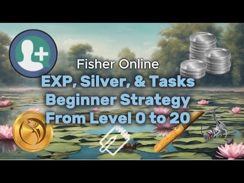 Try This Beginner Method to Farm Silver, XP & Finish Daily Tasks Fast | Fisher Online (30 minutes)