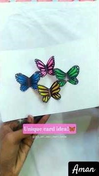 Butterfly Pop-up card! 🦋💕✨
