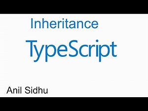 Typescript tutorial for beginners #12 Inheritance