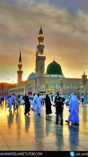 Madina Pak Ki Haseen Shaam 🤍 | Beautiful View of Masjid e Nabawi 🕌 | Emotional Islamic Shorts 2026