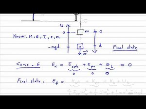 Solved Problem on rotational motion - 1