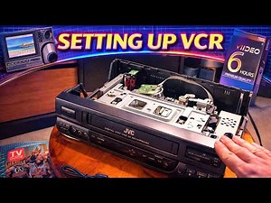 JVC VCR Setup & VHS Tape Playback | Retro Tech Review