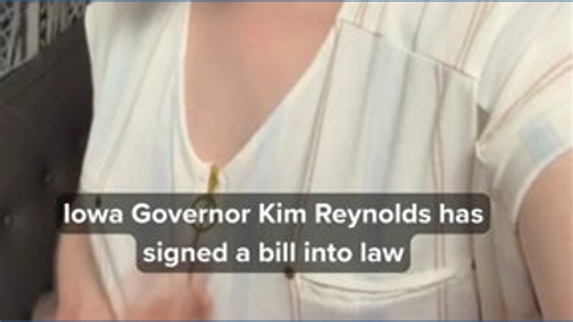 Iowa bill limiting local civil rights ordinances signed into law by Gov. Reynolds