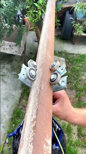 🔄 Dual Bearing V Groove Track Pulley