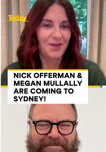 Nick Offerman & Megan Mullally at Vivid Sydney 2025