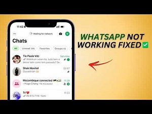 How To Fix Whatsapp Not Working in 3 Minutes!