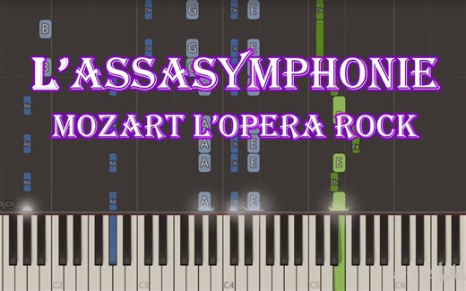 【midi】L'assasymphonie钢琴瀑布流-Synthesia实现