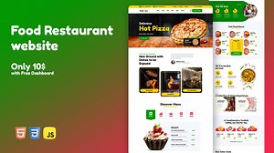 Food Restaurant website frontend design😍 Buy link : https://www.buymeacoffee.com/animationcoding/e/178215 ✅Only 10$ With free Dashboard 🔰10 page 🔰free Dashboard 🔰Full Responsive ☘☘Check here More https://www.youtube.com/watch?v=9co3BG3tPI8 #Restaurant #website #frontend #design #video #html #css #javascript #coding #theme | Animation Coding