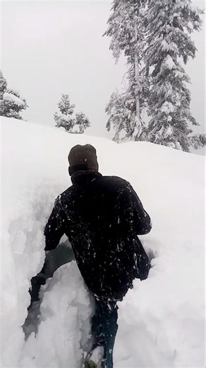 This time snowfall has crossed the limit #flute #music #flutemusic #snowhite #snowbaord #frozenmoun