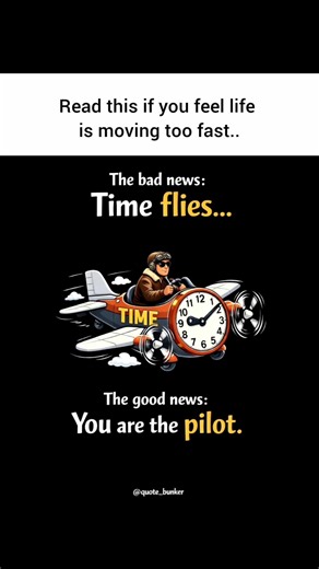 Read this if you feel life is moving too fast..