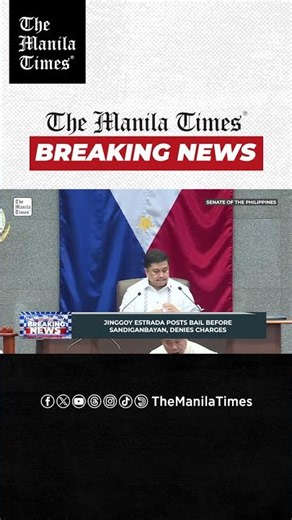 BREAKING: Jinggoy Estrada posts bail before Sandiganbayan, denies charges