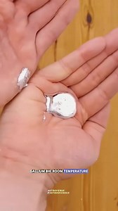 Gallium metal #science #sciencefacts #astronomy #space #facts #fact #reelitfeelit #viral | Astrooscience