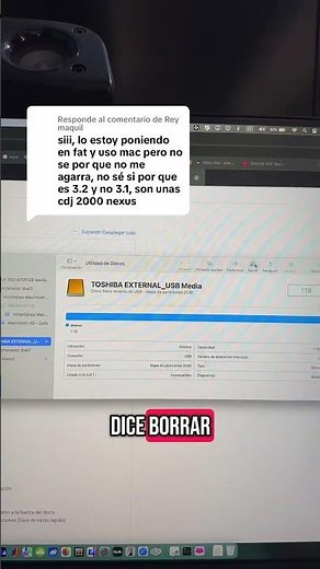 Cómo formatear usb para usar en cdj Pioneer #ddjrev7 #dj #djtips #musica #rekordbox #cdj3000