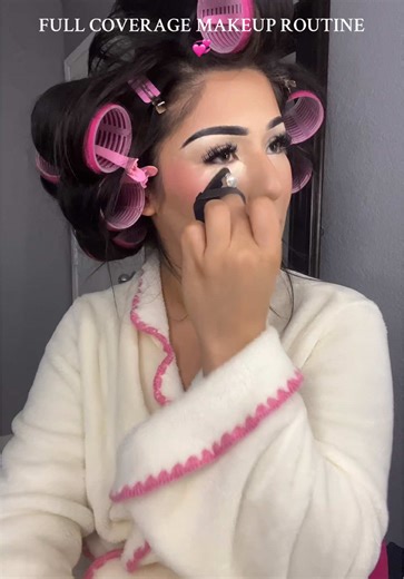 Updated Full Coverage Makeup Routine for a Baddie