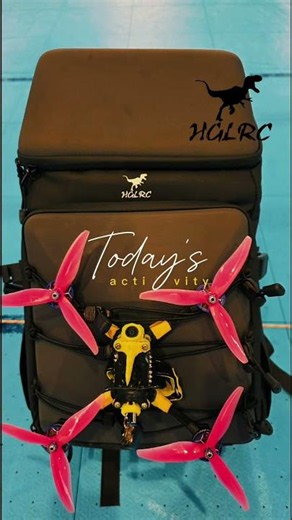 🎒 Gear up. Charge up. Fly.The new HGLRC backpack is ready for every race, every trip and every FPV