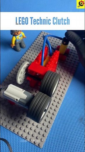 LEGO Technic Friction Clutch with Pneumatic Mechan #lego #legotechnic