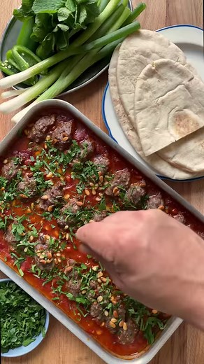 Hello, its Imad Al Arnab here👋 I am the founder of Imad's Syrian Kitchen and today I am showing you how to make one of my favourite recipes, the Kebab Hindi which is a minced lamb kofta served in rich creamy tomato sauce. Hindi translates to ‘from India’ but funnily enough this dish isn’t from India, it's an authentic Damascene recipe. With food, people are always crossing over and sharing but in this case, the name comes from Indian families coming to settle in Syria a long time ago. I think f