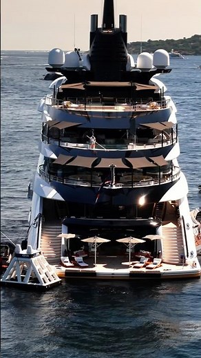 Ahpo is a 115.1m motor yacht built by Lürssen Yachts.Designed inside and out by Nuvolari Lenard