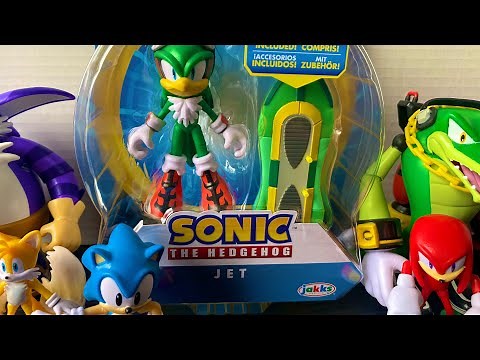 Sonic the Hedgehog JET figure unboxing & review jakks pacific collection