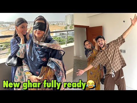 Aj mom ko heavy prank kardiya new ghar fully ready😂 | mom ko ghussa agaya🥺😂