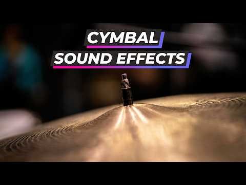Cymbal Sound Effects (Crash, Reverse, Splash & Hi-Hat)