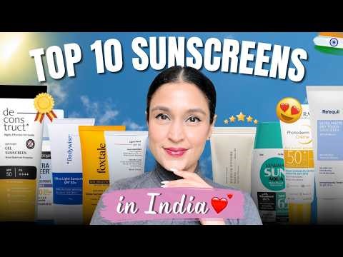 TOP 10 Photostable Sunscreens/NEW GEN/INVIVO TESTED in India for All Skin Types | Chetali Chadha