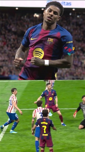 Marcus Rashford And Robert Lewandowski Goals Barcelona Beat Atletico Madrid 2-1 Laliga 25/26