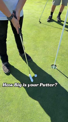 Peter Putter in White or Large Black. You need this Putter in your Game #putter #golfclub #golftok #golftiktok #golf
