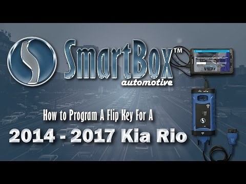 How to Program a Flip Key to a 2014 - 2017 Kia Rio