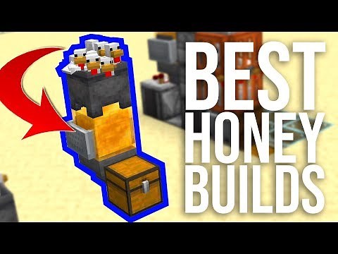 The BEST Honey Builds for Minecraft 1.15
