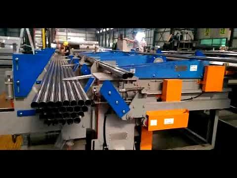 automatic steel pipe bundle stacking forming machine