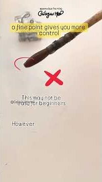 Simple Brush Tips for Watercolor Beginners