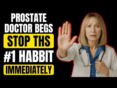 Over 60? #1 Worst Habit That Makes Your Prostate Grow — Stop It Now! | Dr. Aletha