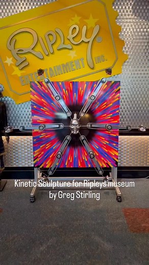 Kinetic Sculpture for Ripleys museum by Greg Stirling | Greg Stirling Gallery