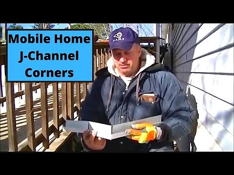 How to Do Corners With J Channel Mobile Home